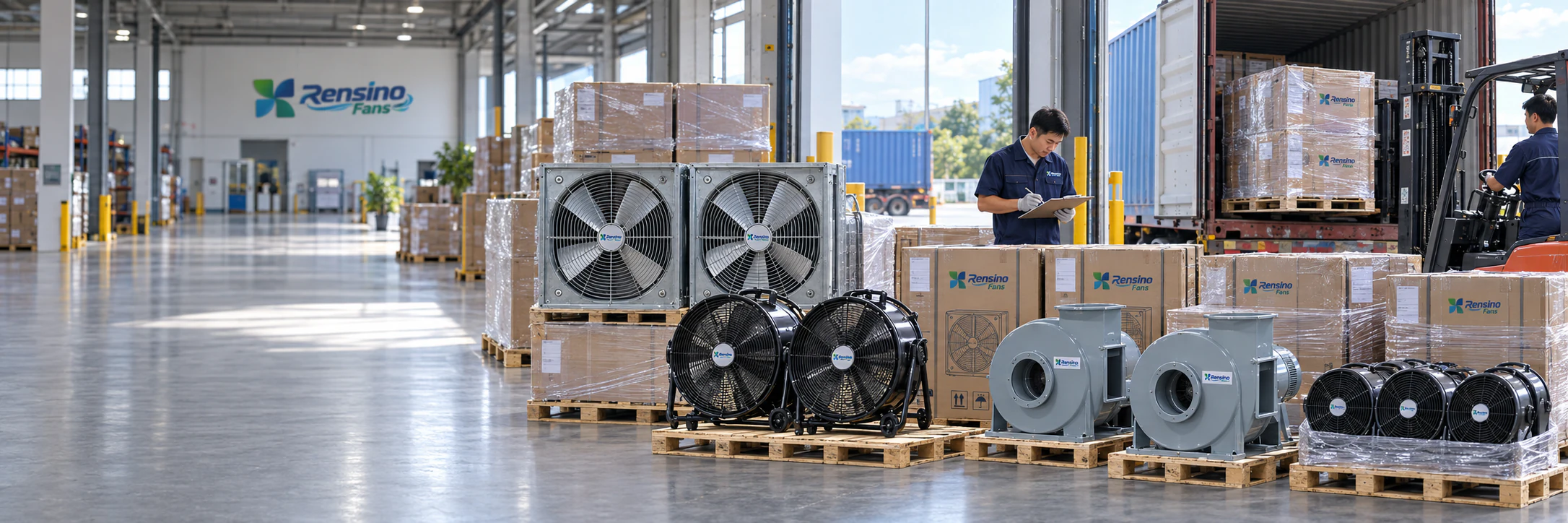 Rensino fan manufacturing process 1