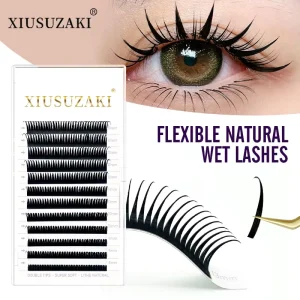 0.05 0.07mm Manga Wispy Cosplay Type Spikes Lash Extensions Volume Premade Fans Lashes Supplies Wet Eyelash Extension