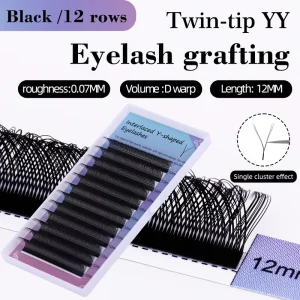 0.07 D Curl Eyelash Extensions Easy Fan Cluster Lashes