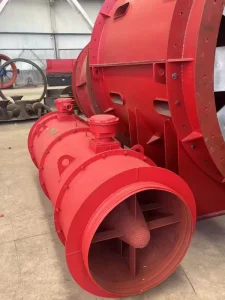 1 Year Warranty Carbon Steel Explosion Proof Counter Rotating Axial Flow Fan 2900rpm Local Ventilation Fan for Mine Pressure Fan