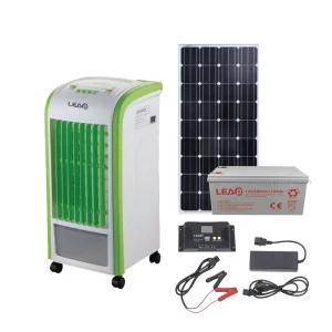 1 Year Warranty Portable Room or Outdoor12V Solar Air Cooler Fan With 3 Speed Wind