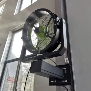 1.2M Industrial Wall Fan with Aluminum & Magnesium Alloy Blades Motor IP55 Protection 220V 380V for Factory Use