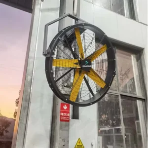 1.2m 4ft Diameter 0.55kW Energy-Saving HVLS Industrial Wall-Mount Fan Free-Standing
