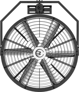 1.2m Industrial Wall Mounted Fan PMSM Motor Large Air Volume Oscillating Fan for Factory Warehouse Gym