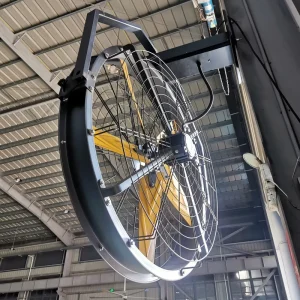 1.2m Permanent Magnet Motor Industrial Wall Fan Warehouse Use IP55 Protection 220V/380V High Airflow