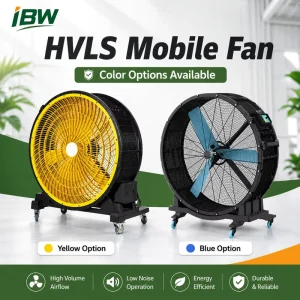 1.3m Industrial Mobile Fan Brushless Motor Fan 35000m3 h High Airflow Cooling Fan for Workshop