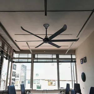 1.5-3m 7 Colors Option Touch Control Remote Control HVLS Ceiling Fan Factory Direct Supply OEM Industrial Fan for Factory