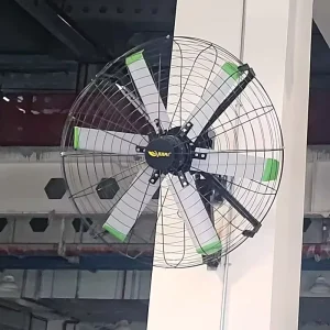1.5m Diameter Industrial HVLS Wall Mounted Fan with Motor and Gearbox Aluminum Alloy Blades for Commercial and Industrial Use