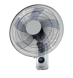 10 12.9 Inch Electric Wall Mount Fan Mechanical Control 5 Blades 3539 DB Quiet Operation 50W Plastic Air Cooling RV Household