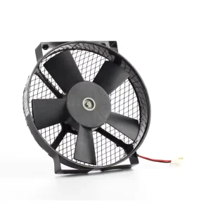10 Inch 24V Universal Auto Radiator Cooling Fan with 5 Straight Blades and 800m h Airflow
