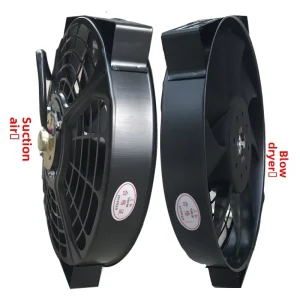 10 Inch 80W Car Truck air Conditioning Radiator Suction Fan Electronic Fan Condensing Super Fan 24V OLIVER Fitment
