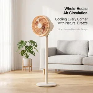 10 Inch Air Cooling Fan Mechanical Control Plastic Construction Electric Powered for Household Hotel Use Stand Fan