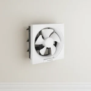10 Inch Electric Plastic Bathroom Ventilation Exhaust Fan OEM ODM Customizable Wall Mount 750m h Airflow 42dB Quiet