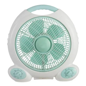 10 Inch Pink Copper Motor Table Fan 5 Plastic Spanish Leaves Mechanical Control Ventilation Tower Home Portable Energy Efficient
