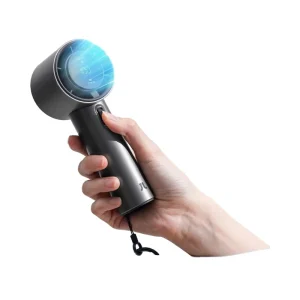 100 Speed LED Display 2000mAh Jet Air Turbo Cooling Portable Hand Held Personal Mini Small Little Usb Rechargeable Fan