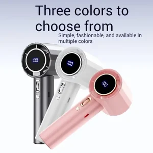 100 Speed Rechargeable Handheld Fan USB Charging 15C Instant Cooling Brushless Motor Portable Mini Fan for Household Car RV