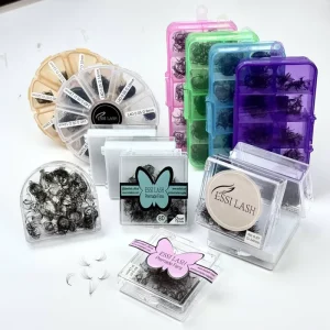1000 Fans Pointy Base Promade Volume Fans C D Curl Eyelash Extensions 0.05 0.07 Loose Pro Made Fans