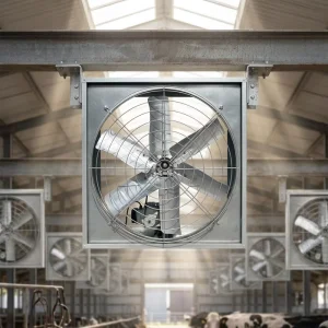 1000# Hang Air Extractor Ceiling Ventilation Exhaust Cooler Fan with Hook for Poultry Farm Cow Shed Stable Hen Animal House