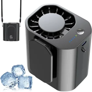 10000PRM Portable Waist Clip Fan up to 20Hrs Mini Portable Fan Rechargeable Belt Clip on Waist Wearable Cooling Fans