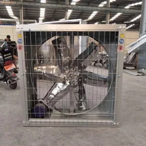 1000mm 6-Blade Stainless Steel and Aluminum Industrial Exhaust Fan