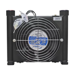 10L/min Small Flow Heat Exchanger Aluminium Alloy Hydraulic Oil Cooler Radiator Universal with Fan