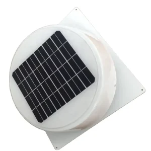 10W Solar Powered Air Extractor Roof Mounted Ventilation Fan Max 530 CFM Shed Container Garage Chicken Coops Ventilation