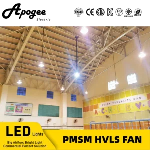 10ft 12ft 16ft 18ft Energy Saving Commercial Big HVLS Ceiling Fan