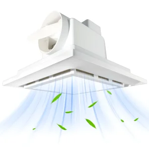 11.8 Inch Ceiling Exhaust Fan Quiet Operation for Home Use