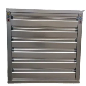 1100 Type Industrial Axial Exhaust Fan 220V/380V Stainless Steel Blades Ball Bearing Wall Mount