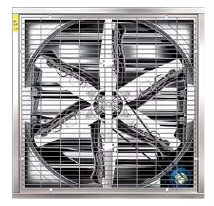 1100mm Industrial Exhaust Fan with 380V Motor Negative Pressure IP55 Protection