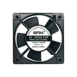 11025 Industrial AC Axial Fan 110V 220V Voltage Double Ball Bearings High-Speed Strong Cooling Low-Noise Durable