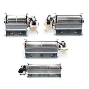 110V 220V 3200RPM Cross Icebox AC Flow Fan Circulating air Blower Hand Dryer Aluminum Tangential Fan for Freezing Cabinet