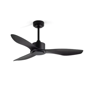110V 220V 48 Inch Modern Metal Ceiling Fan Remote Control 3 Blades DC Motor Corrugated Box Electric Air Cooling for Home Decor