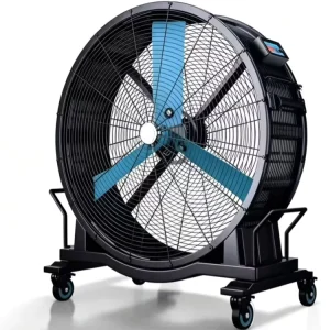 110V 220V Indoor & Outdoor UsePortable Industrial Oscillating Cooling Fan Standing Fan for Gym Workshop Warehouse