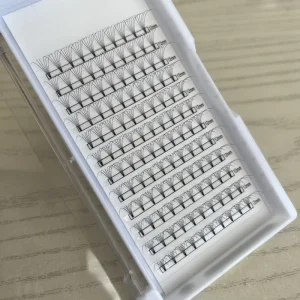 12 16-Line Small Tray Handmade 2D 3D 4D 5D 6D 7D Eyelash Premade Fans J B C D CC DD Curl 7-18mm
