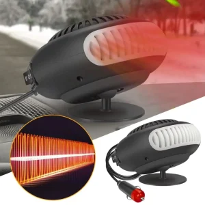 12 24V 200W Portable Auto Car Heater Defroster Demister 360 Rotation Degree Heating Electric Fan Heater