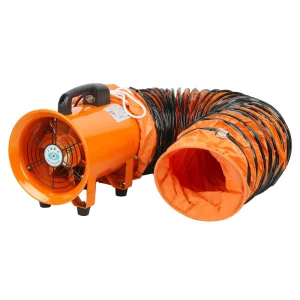 12″ 300mm Portable Ventilation Blower Fan 220V With Flexible Hose