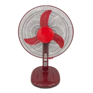 12 AC/DC Table Cooling Table Fan With LED Light With Lithium Battery