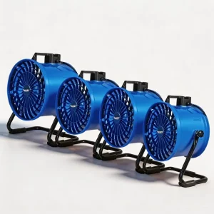 12″ BHT 30 Axial Fan Portable Blower Ventilator Air Extractor with Ducting Hose for Commercial and Industry with High Quality