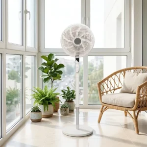 12 Inch AC Motor Electric Cooler Fan Touch Screen air Cooling Fan for Home