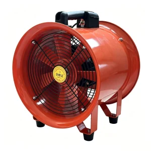 12 Inch High Efficiency Copper Motor Portable Carry Exhaust Fan Industrial Ventilation Fan for Workshop Paint Fume Extraction
