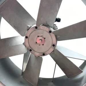 12 Inch Industrial Workshop Duct Axial Fan High Temperature Oil Moisture Proof Stainless Blades Factory Ventilation Exhaust Fan