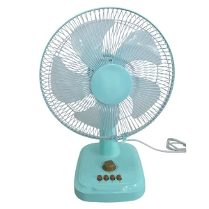 12 Inch Mechanical 3 Speed Portable Table Fan Quiet Plastic Electric Fan for Home & Office