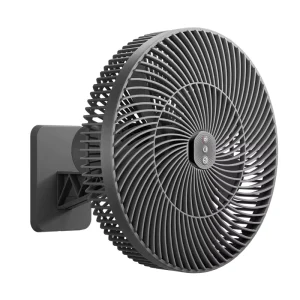 12 Inch Wall Mount Oscillating Fan With 4 Speed Settings Energy Saving 90 Degree Oscillating Remove Control Timer Function