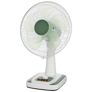 12 inch Mechanical Control Table Fan Oscillating Desktop Fan with 3 Speed Timer Function Home & Outdoor Use
