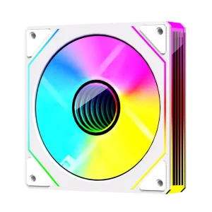 120*120*25mm ARGB PWM Plastic Computer Case Fan 5V CPU Radiator 3-pin/4-pin Interface Features Efficient Cooling