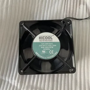 120*120*38mm 230V AC Axial Fan 12A 230H SAC Special for Cabinet Equipment Cooling