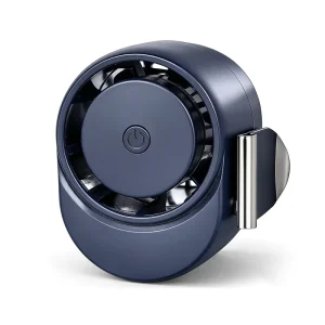 1200mAh 360 Rotation 25dB High Speed Wearable Portable Waist Clip Silent Mini Turbo Fan for Household & Car Outdoor