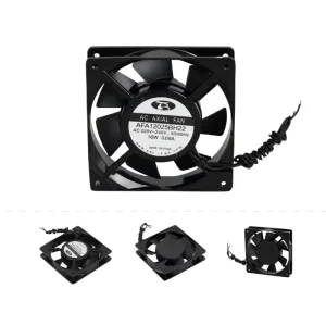 12025 AC Axial Flow Fan 120x120x25mm Two Ball Bearing 78 CFM High Airflow OEM ODM Customizable