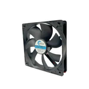 12025 Electric Axial Flow Fans 3000rpm Low Noise Exhaust Industrial Fireproof DC Cooling Fan for Hotels OEM ODM Plastic Blades